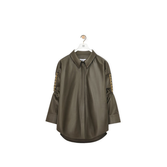 Women Chain Shirt - Tea Dust Glaze