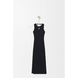 Women Anagram Tank Dress - Black