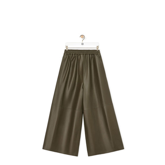 Women Cropped Trousers - Tea Dust Glaze
