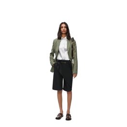 Women Tailored Jacket Af - Ecru/Sage/Black