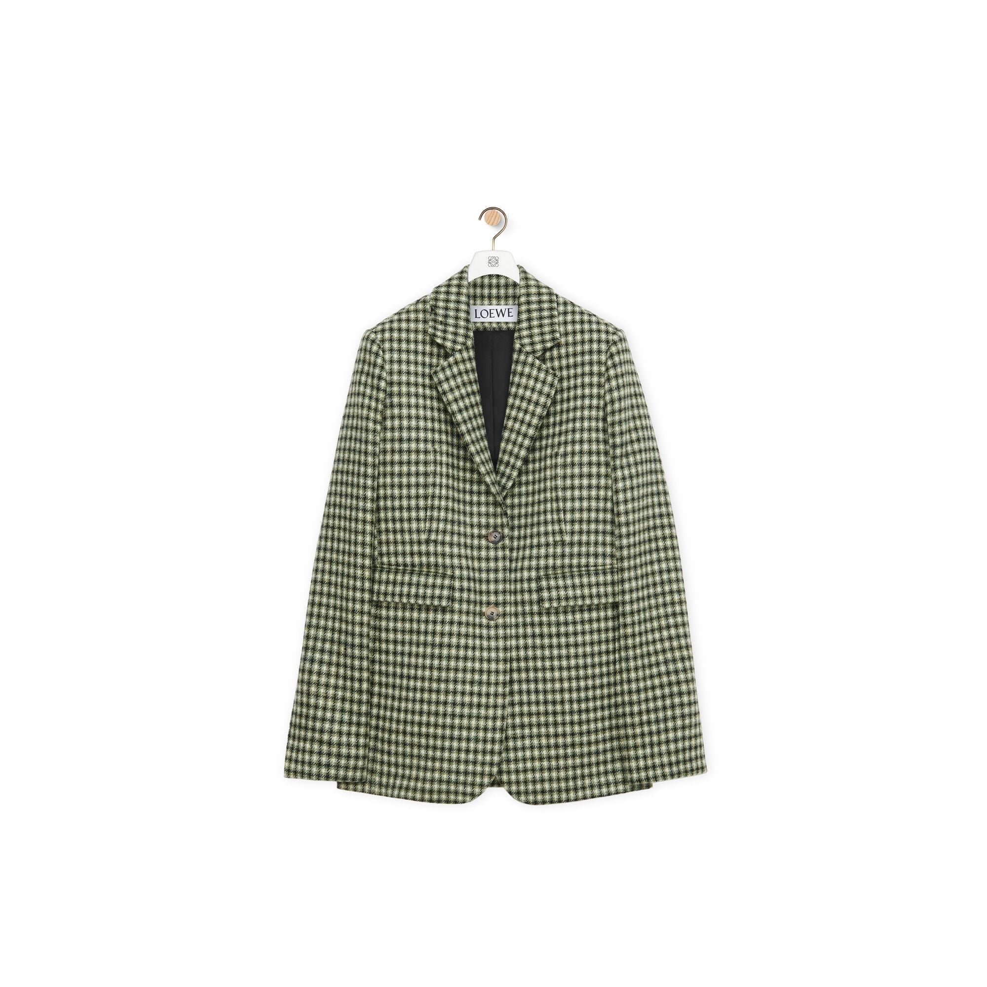 Women Tailored Jacket Af - Ecru/Sage/Black