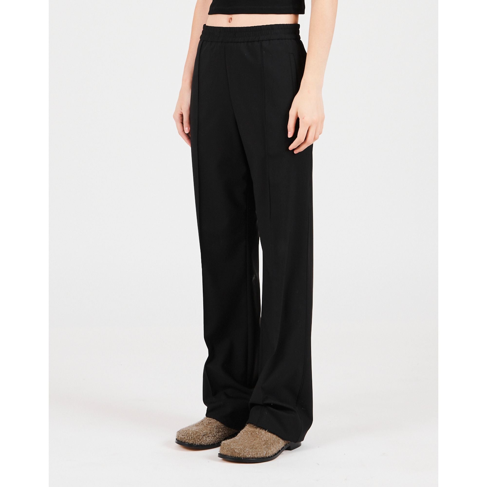 Women Tracksuit Trousers - Black