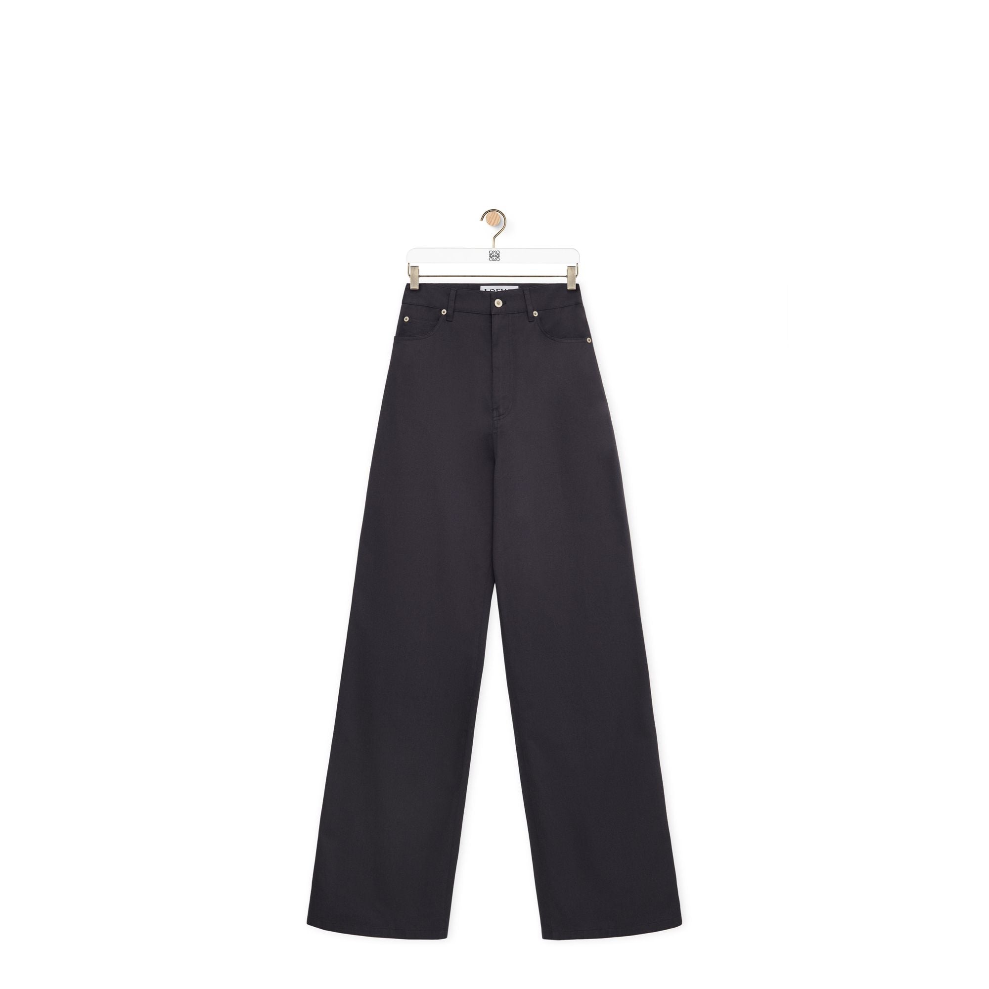Women High Waisted Trousers - Deep Pavement