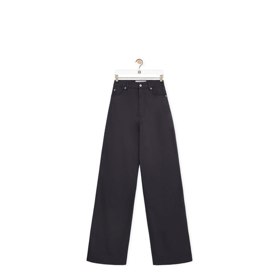 Women High Waisted Trousers - Deep Pavement