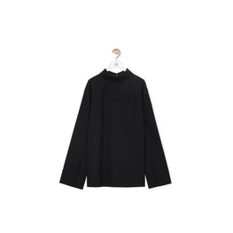 Women Back To Front Shirt - Black