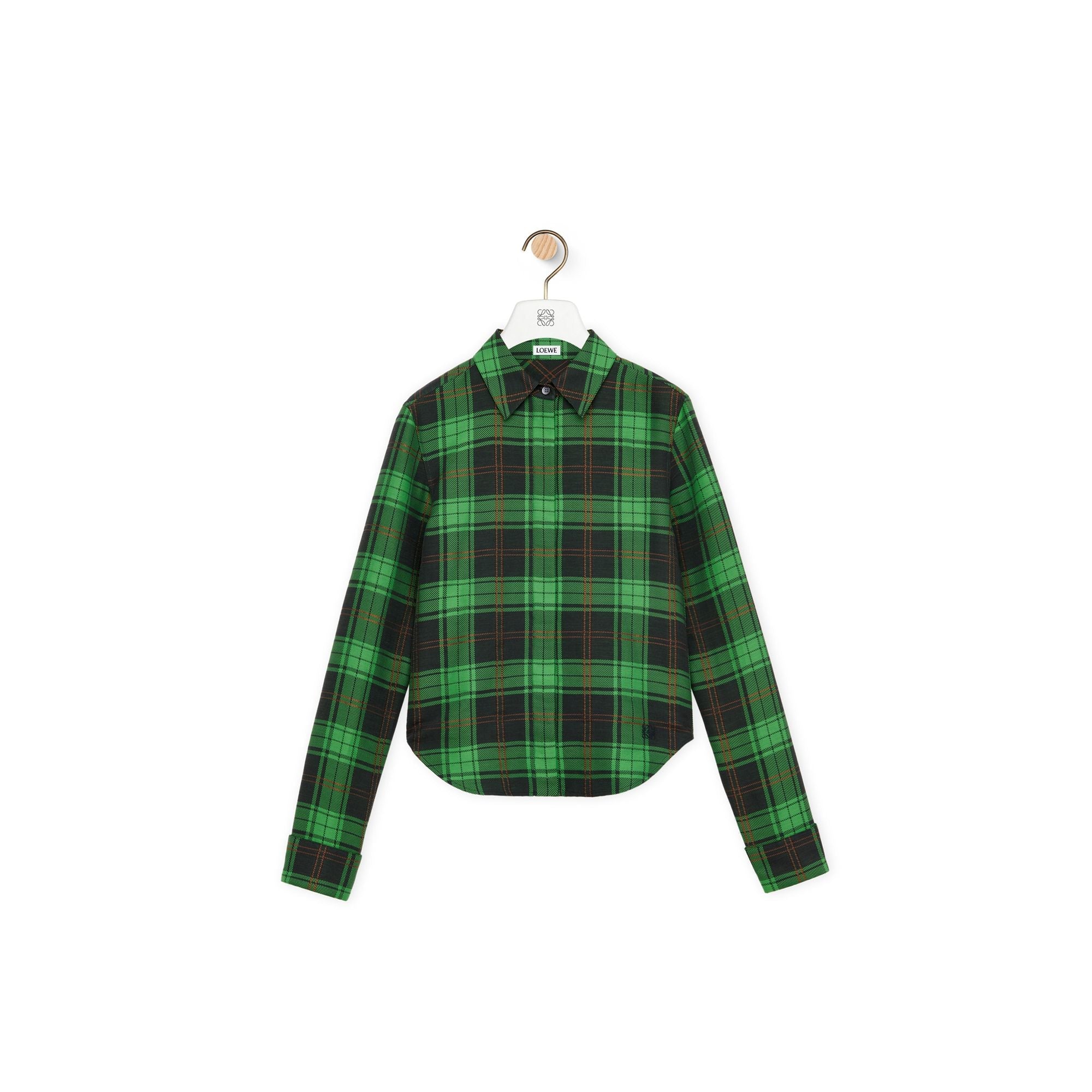 Women Shirt - Green/Black