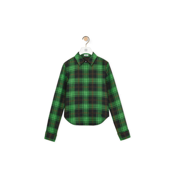 Women Shirt - Green/Black