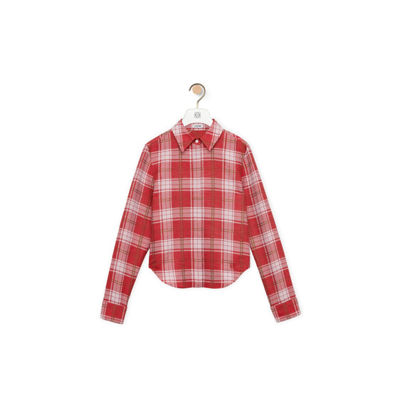 Women Shirt - Red/White