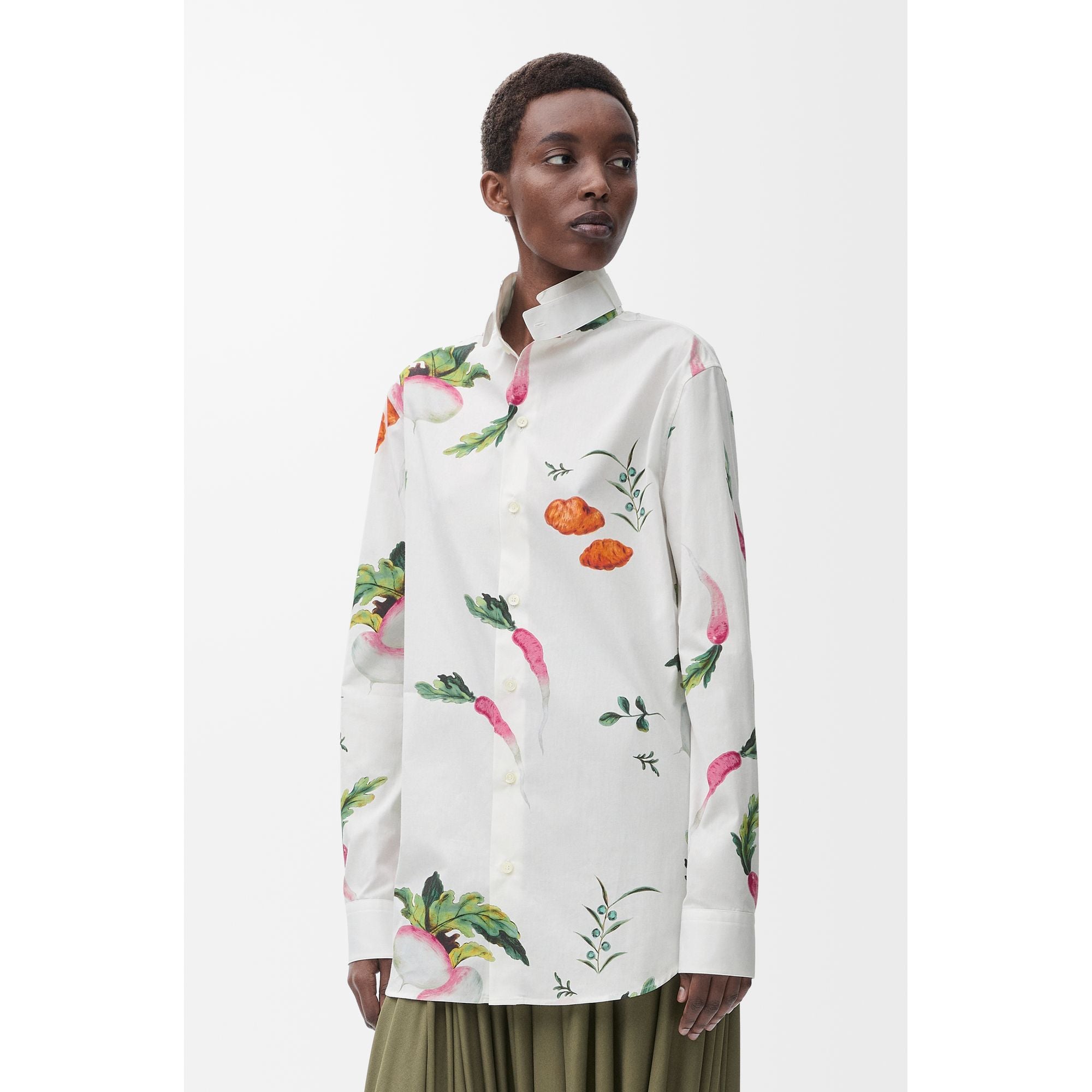 Women Shirt - White/Multicolor