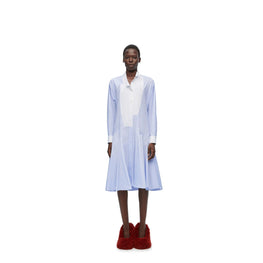 Women Shirt Dress - Soft Blue