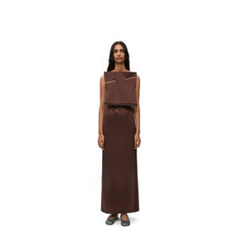 Women Pin Dress - Chocolate