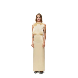 Women Pin Dress - Pale Banana