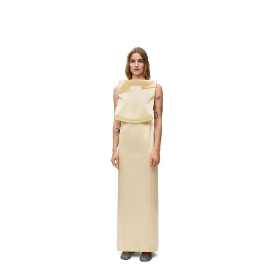 Women Pin Dress - Pale Banana