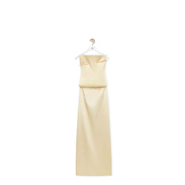 Women Pin Dress - Pale Banana