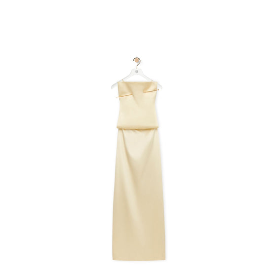 Women Pin Dress - Pale Banana