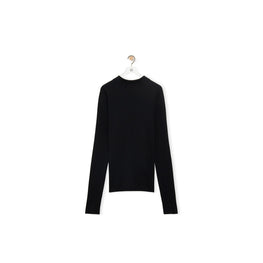 Women Back To Front Sweater - Black