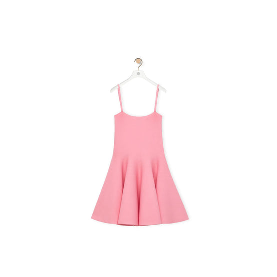 Women Strappy Dress - Coral Pink