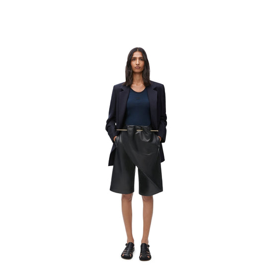 Women Pin Shorts - Black