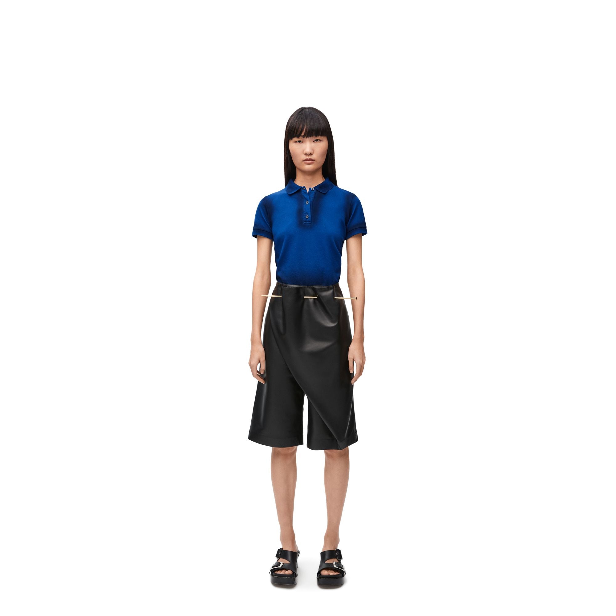 Women Polo - Greek Blue