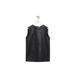 Women Puzzle Fold Top - Black