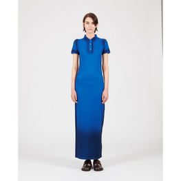 Women Polo Dress Af - Greek Blue