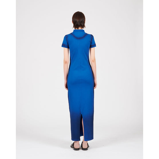 Women Polo Dress Af - Greek Blue