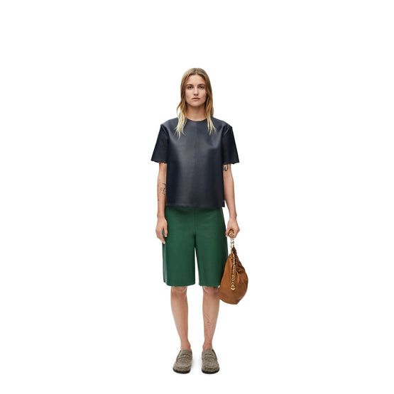 Women Shorts - Forest Green