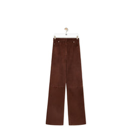 Women High Waisted Trousers - Stone