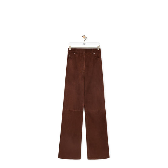 Women High Waisted Trousers - Stone
