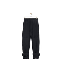 Women Cargo Trousers - Black