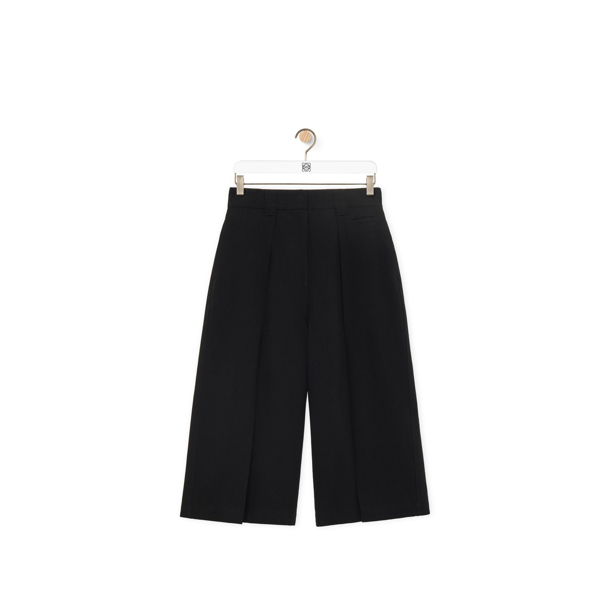 Women Pleated Trousers - Black