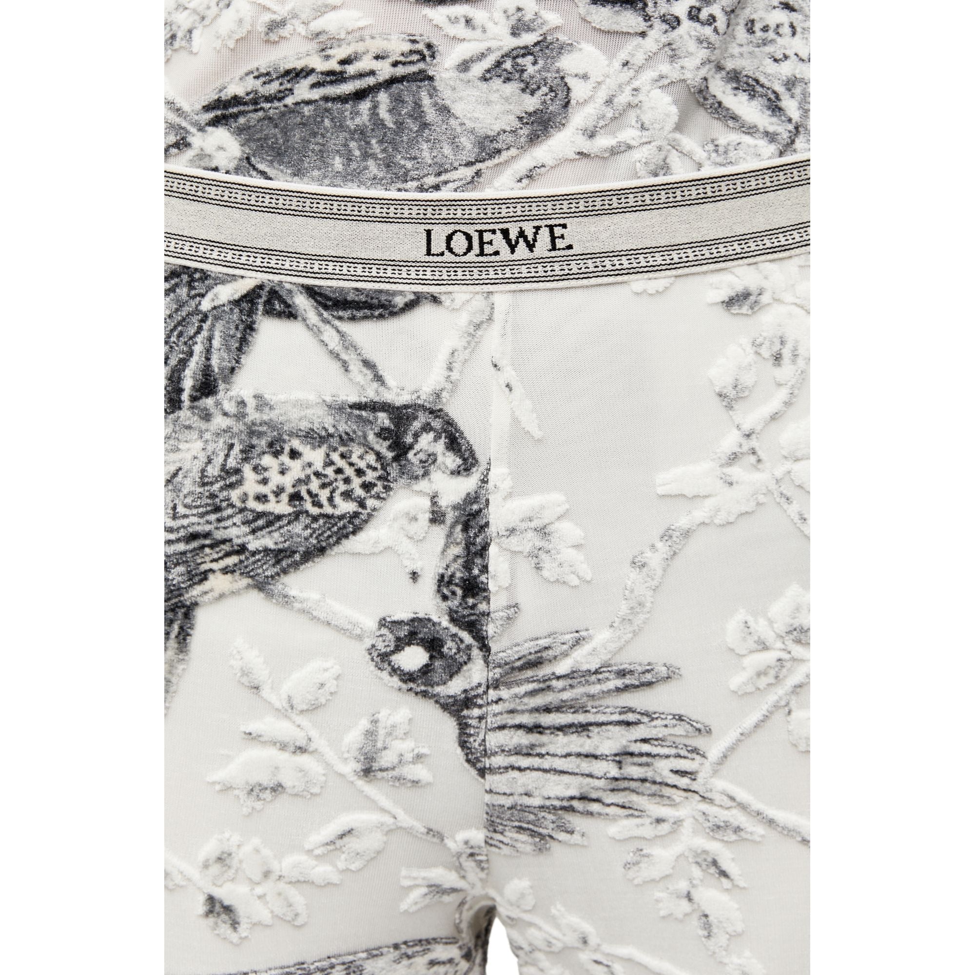 Women Trousers Af - Off White /Multicolor
