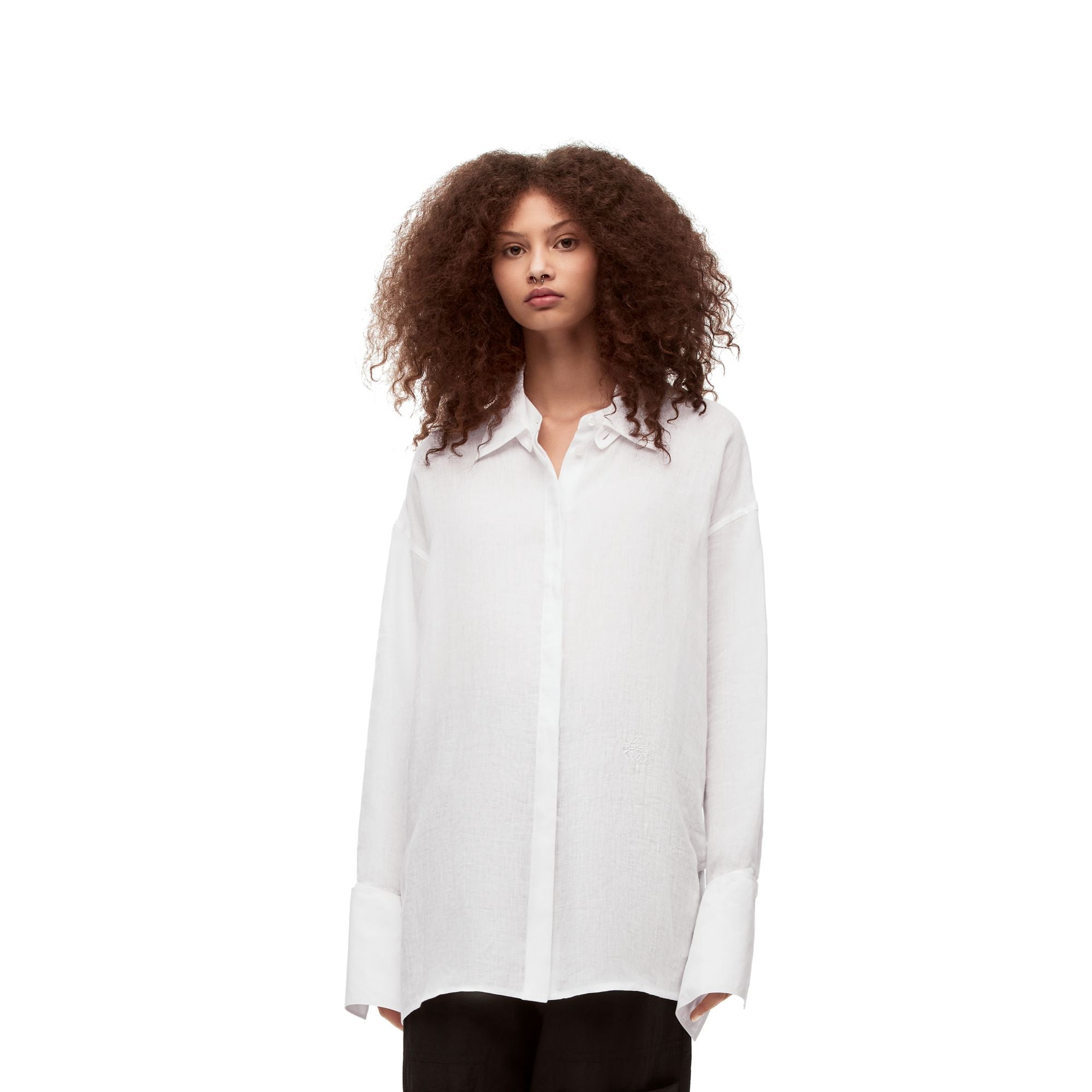 Women Deconstructed Shirt - White
