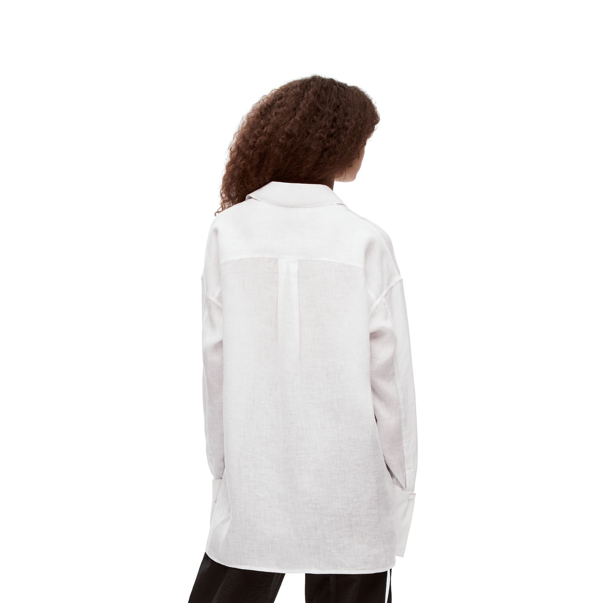 Women Deconstructed Shirt - White
