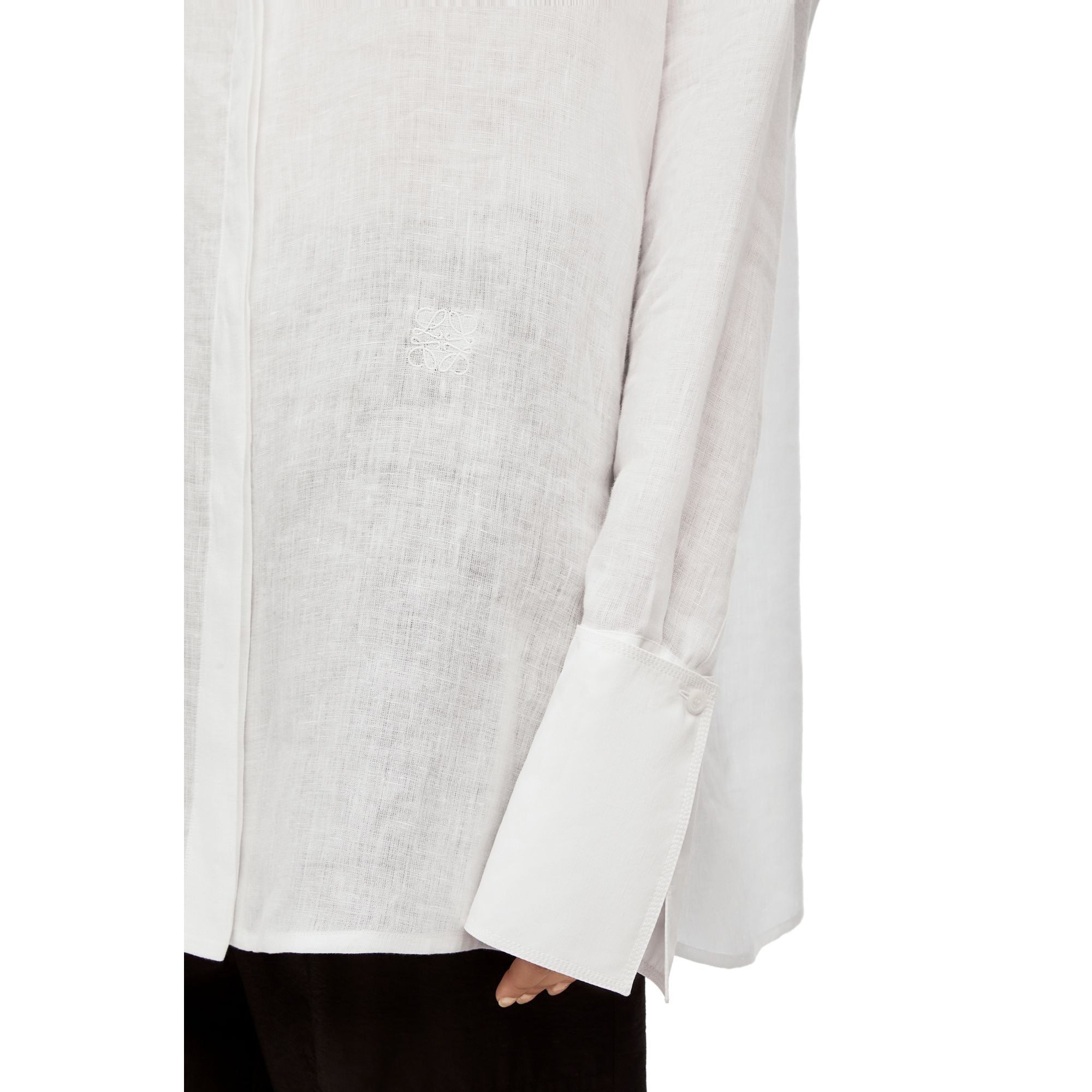 Women Deconstructed Shirt - White