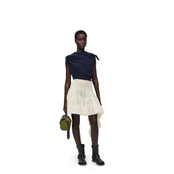 Women Knot Top - Midnight Blue