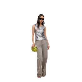 Women Tank Top - Grey Melange