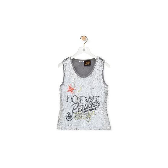 Women Tank Top - Grey Melange