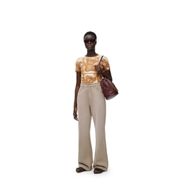 Women Bootleg Jeans Af - Beige