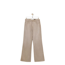Women Bootleg Jeans Af - Beige