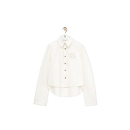 Women Trapeze Shirt - White