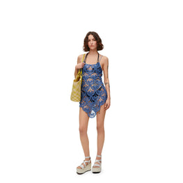 Women Crochet Dress - Sky Blue