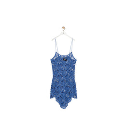 Women Crochet Dress - Sky Blue