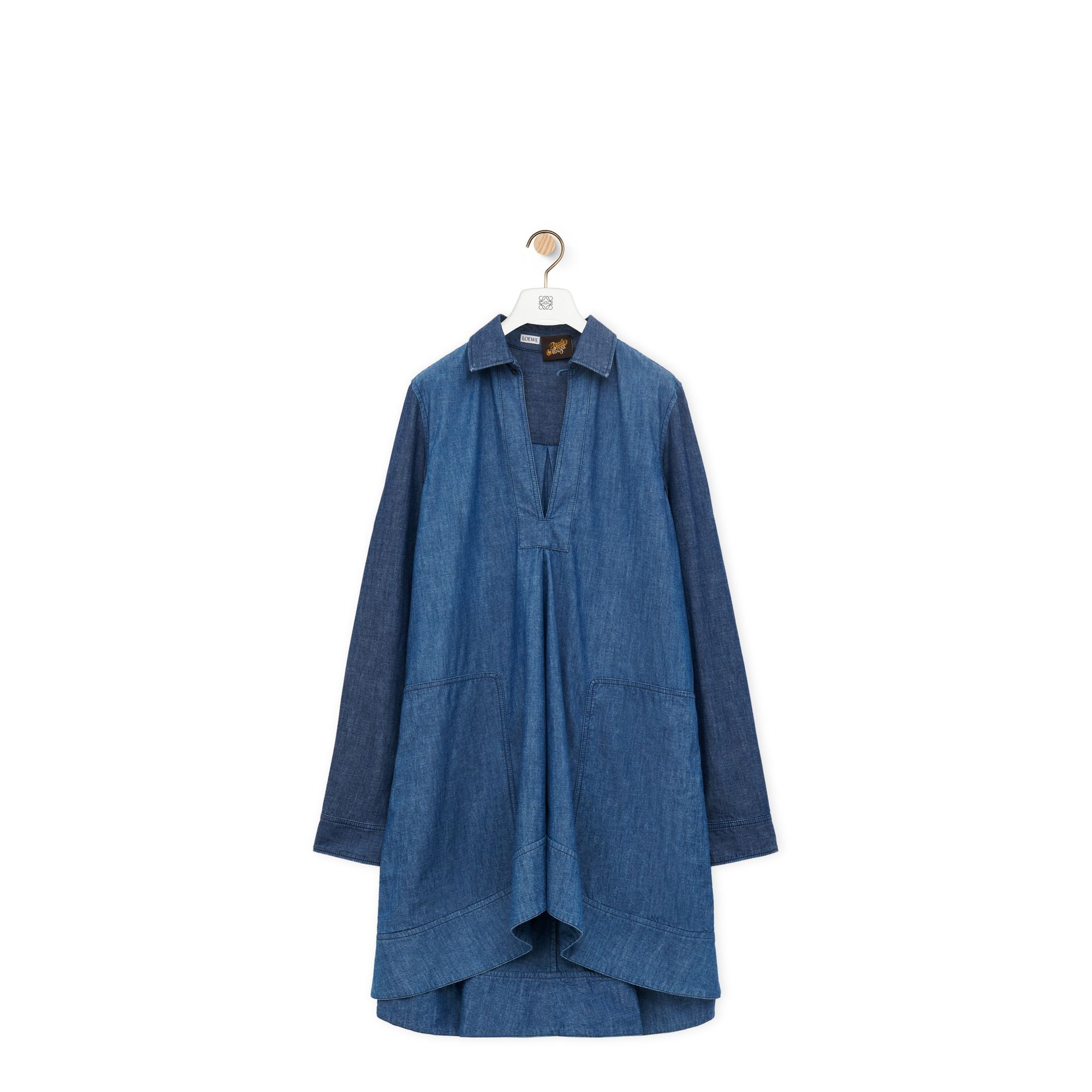 Women Tunic Dress - Indigo Blue