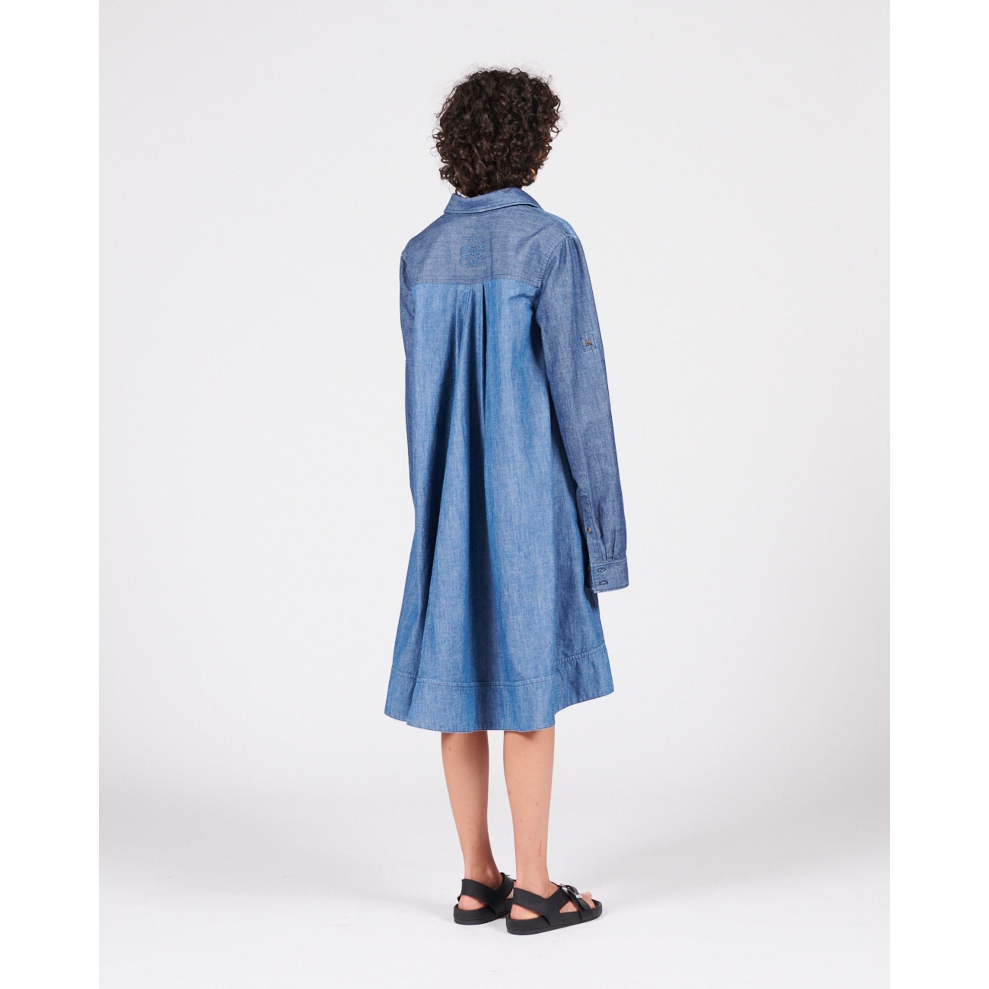 Women Tunic Dress - Indigo Blue