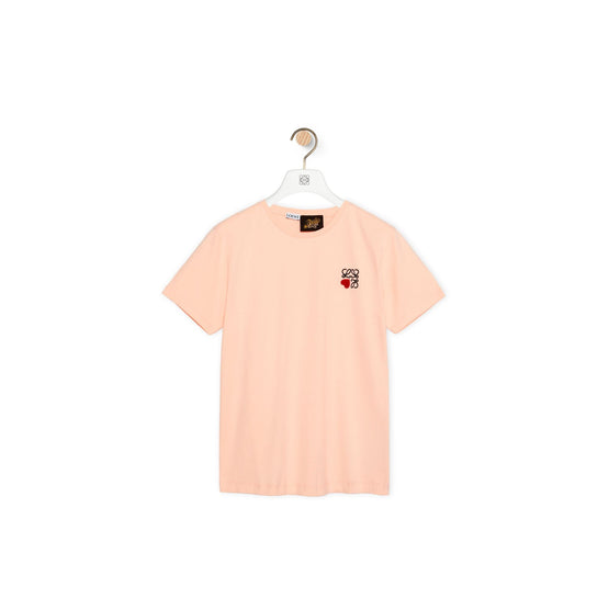 Women Anagram Heart T-Shirt - Shrimp