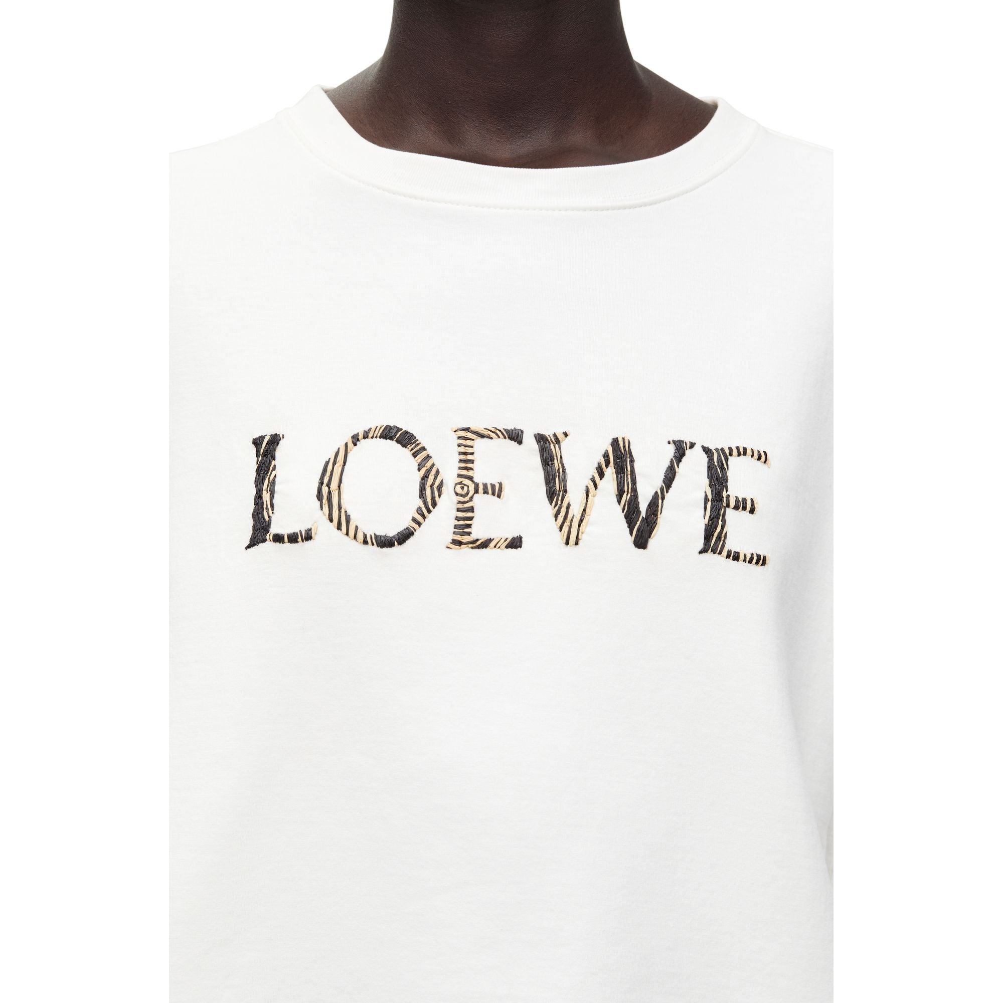Women Cropped T-Shirt - Off-White