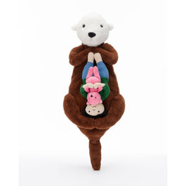 Unisex Otter Stuffed Toy - Multicolor