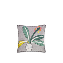 Unisex 50X50 Mandragora Cushion - Grey/Multicolour