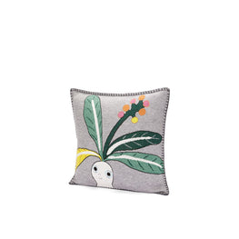 Unisex 50X50 Mandragora Cushion - Grey/Multicolour